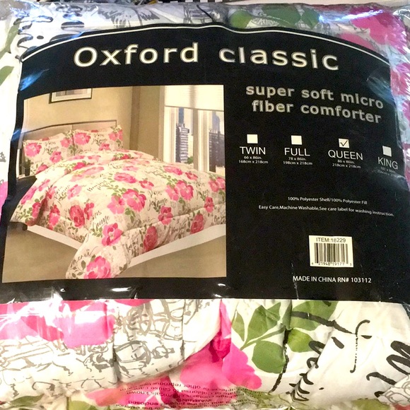 Oxford Bedding Queen Size Comforter Poshmark